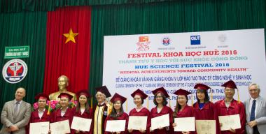 International Master in Medical Biotechnology dell'Università di Sassari, consegna di 9 pergamene_Huè, Vietnam International Master in Medical Biotechnology dell'Università di Sassari, consegna di 9 pergamene_Huè, Vietnam