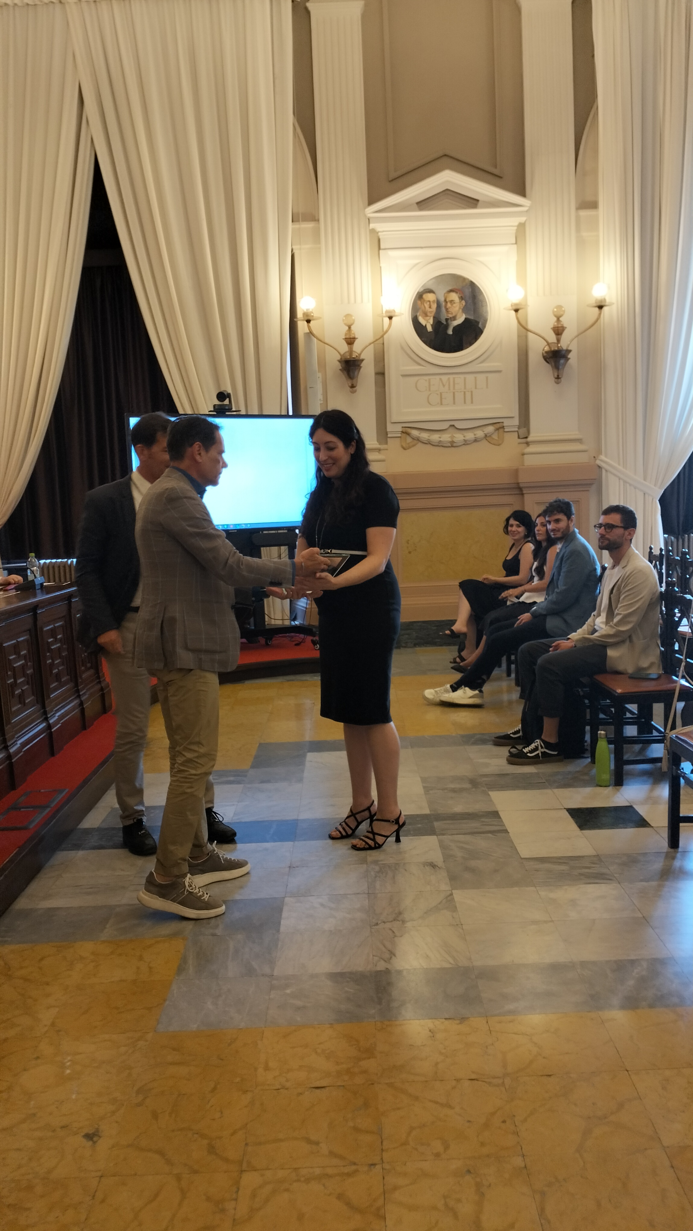 Alessia Manca vincitrice premio migliore tesi