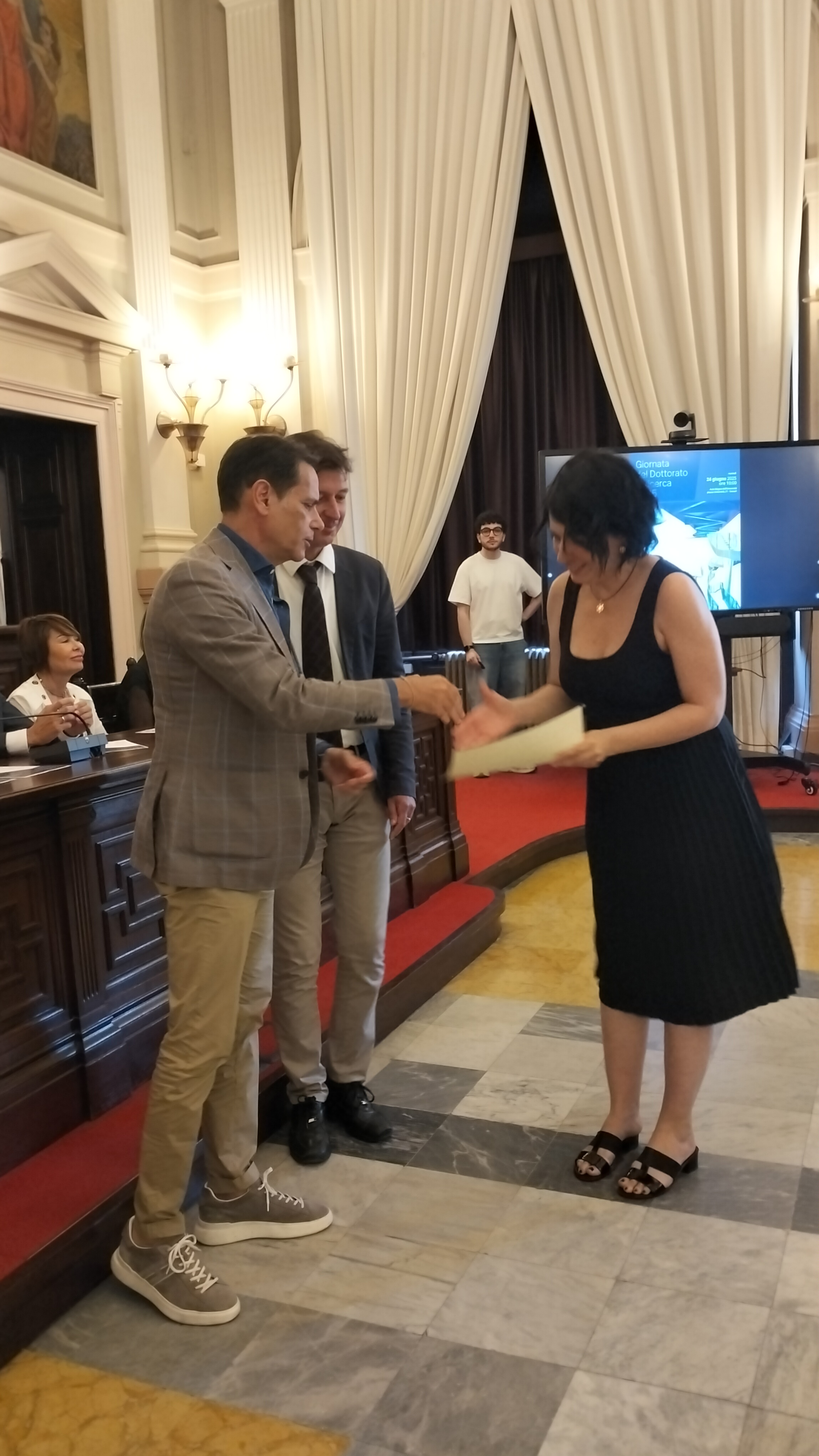 Dott.ssa Monica Puglia, riceve la menzione speciale per la sua tesi