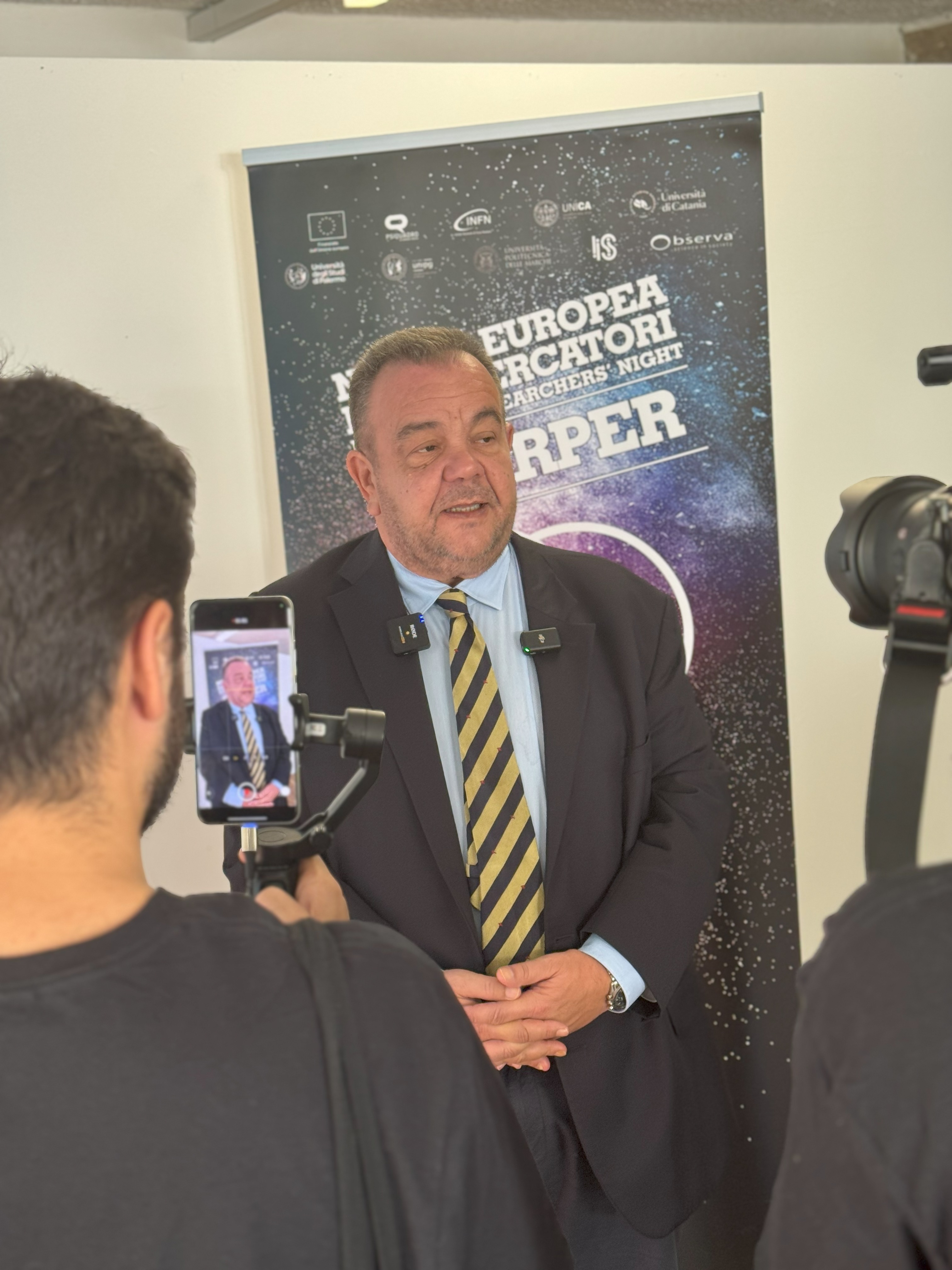 Foto SHARPER Uniss 2025_Il Rettore Gavino Mariotti