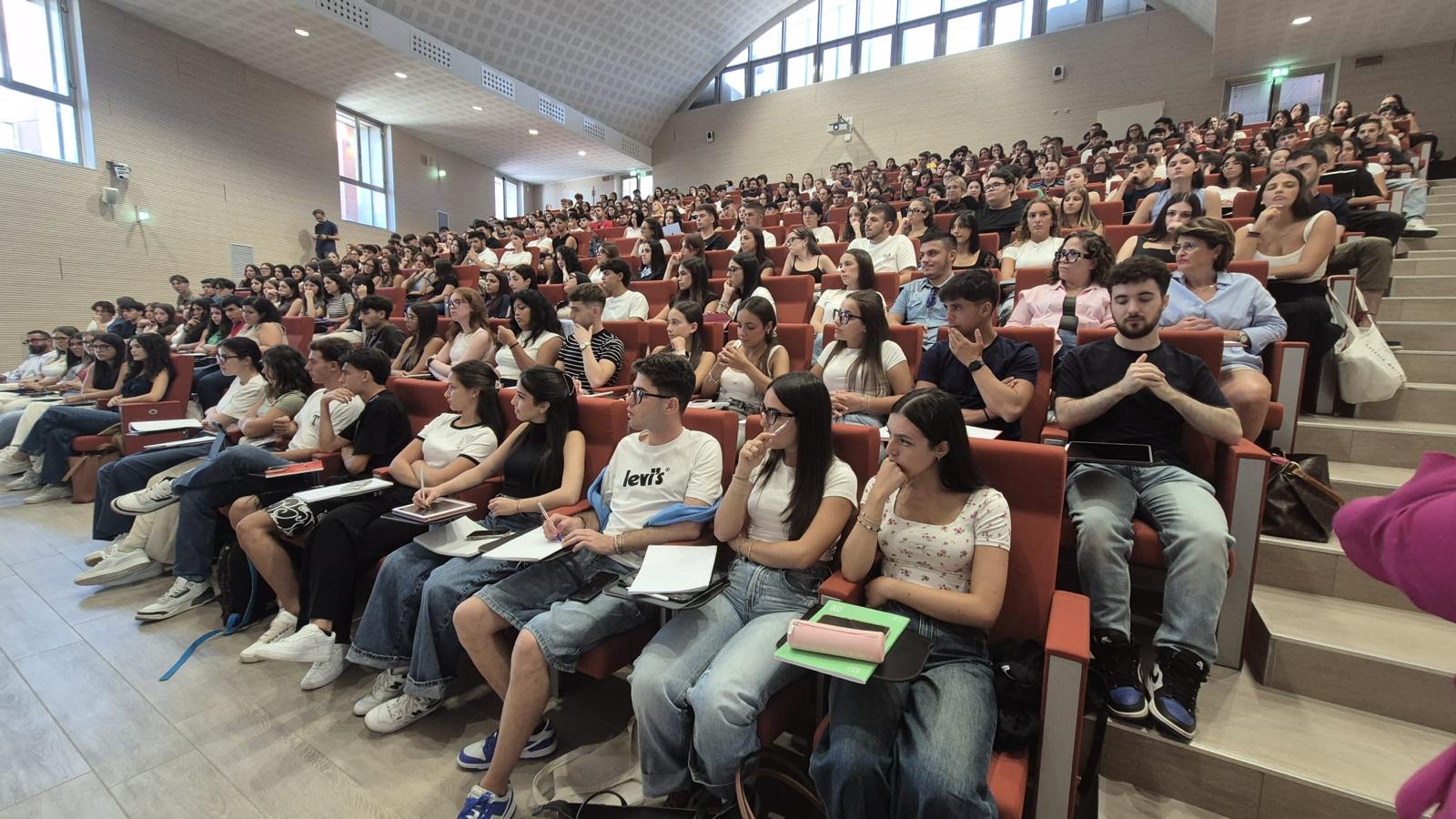 primo giorno di lezione del semestre filtro_uniss