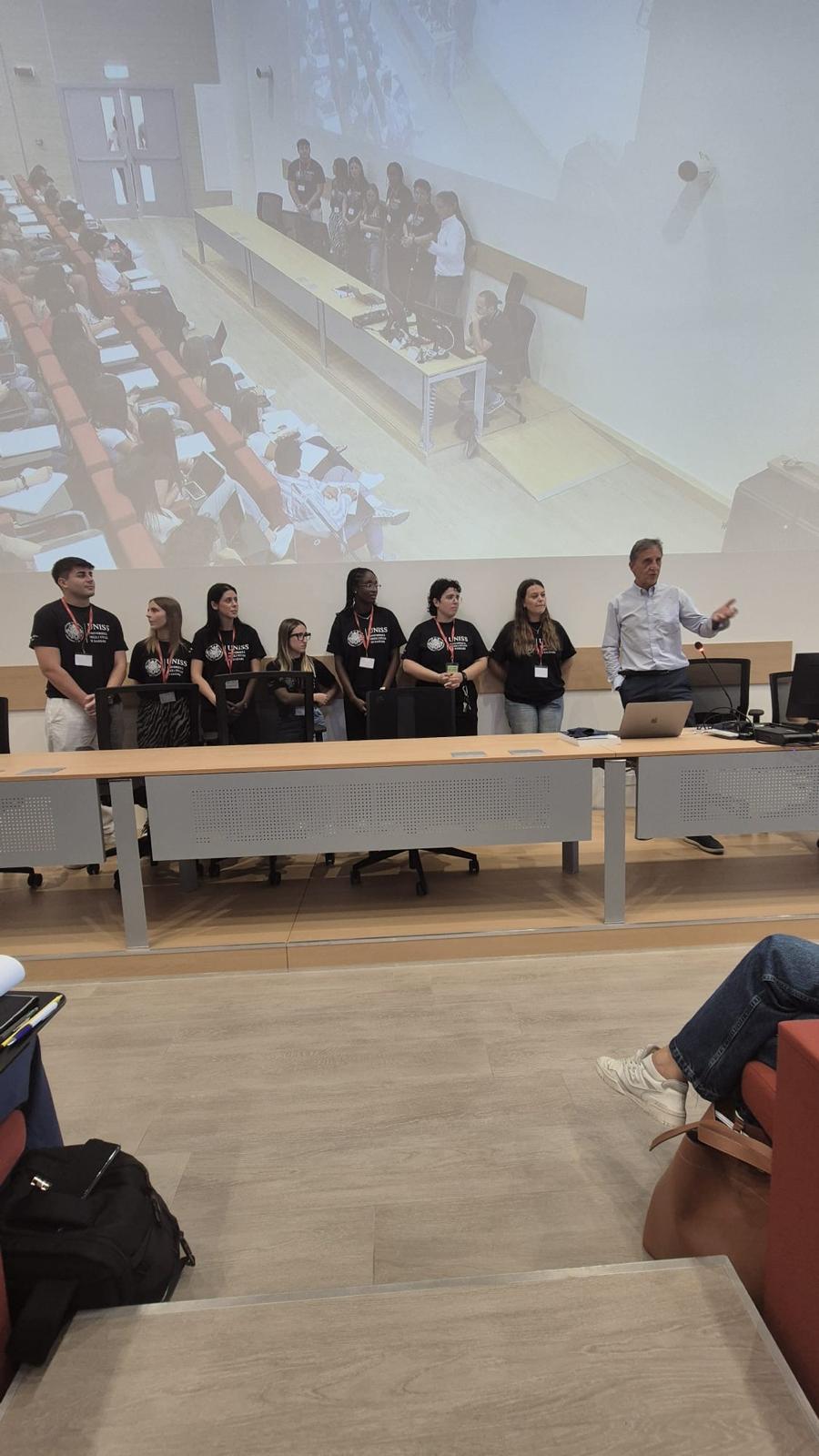 primo giorno di lezione del semestre filtro_uniss