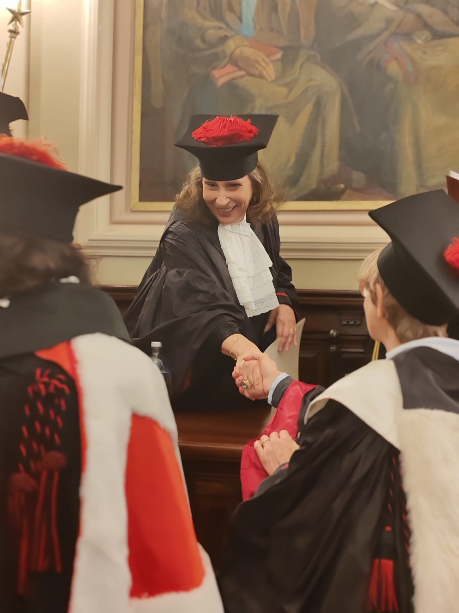 Ilaria Capua cerimonia