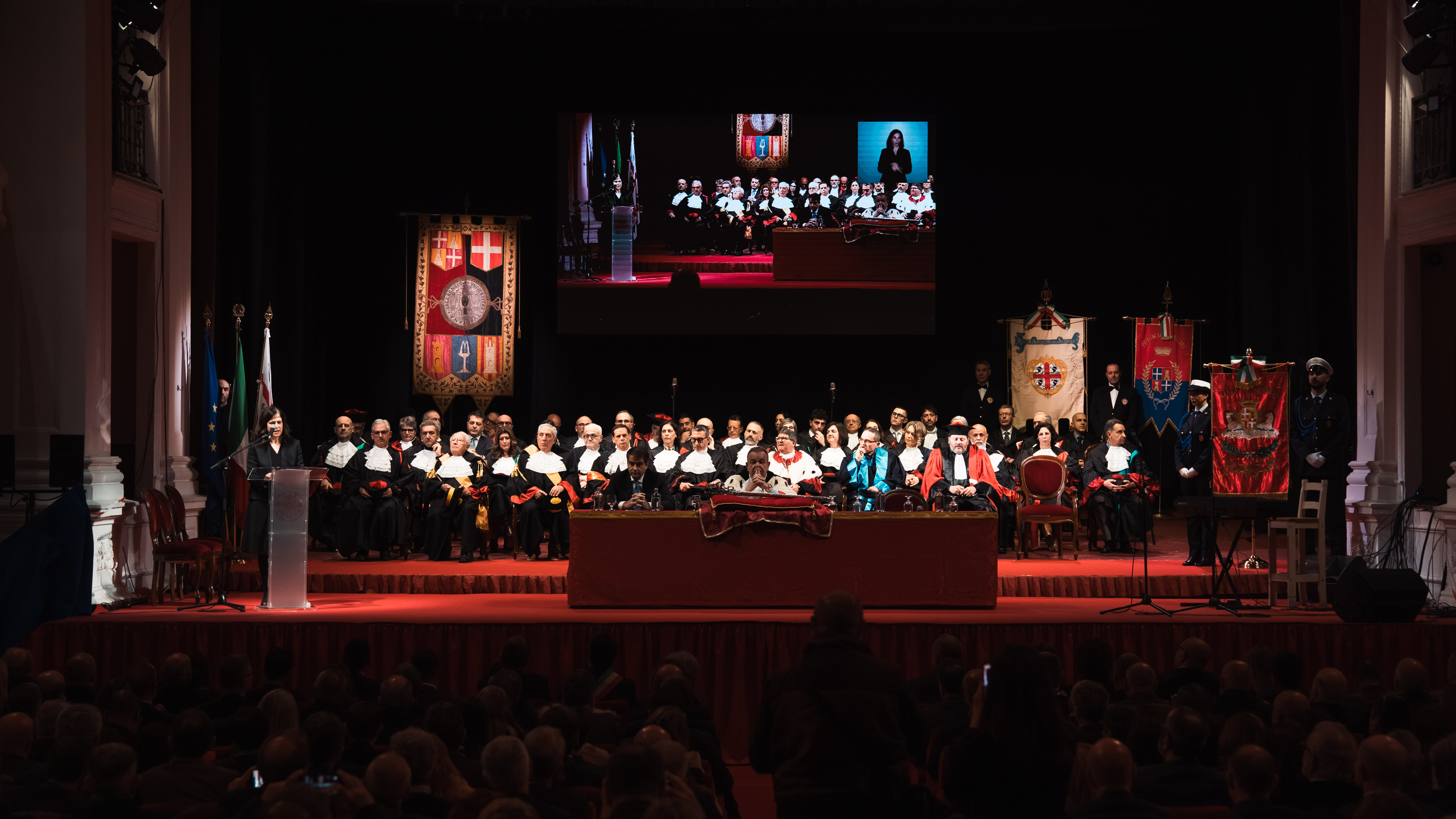 Momenti dell'Inaugurazione del 464° Anno Accademico