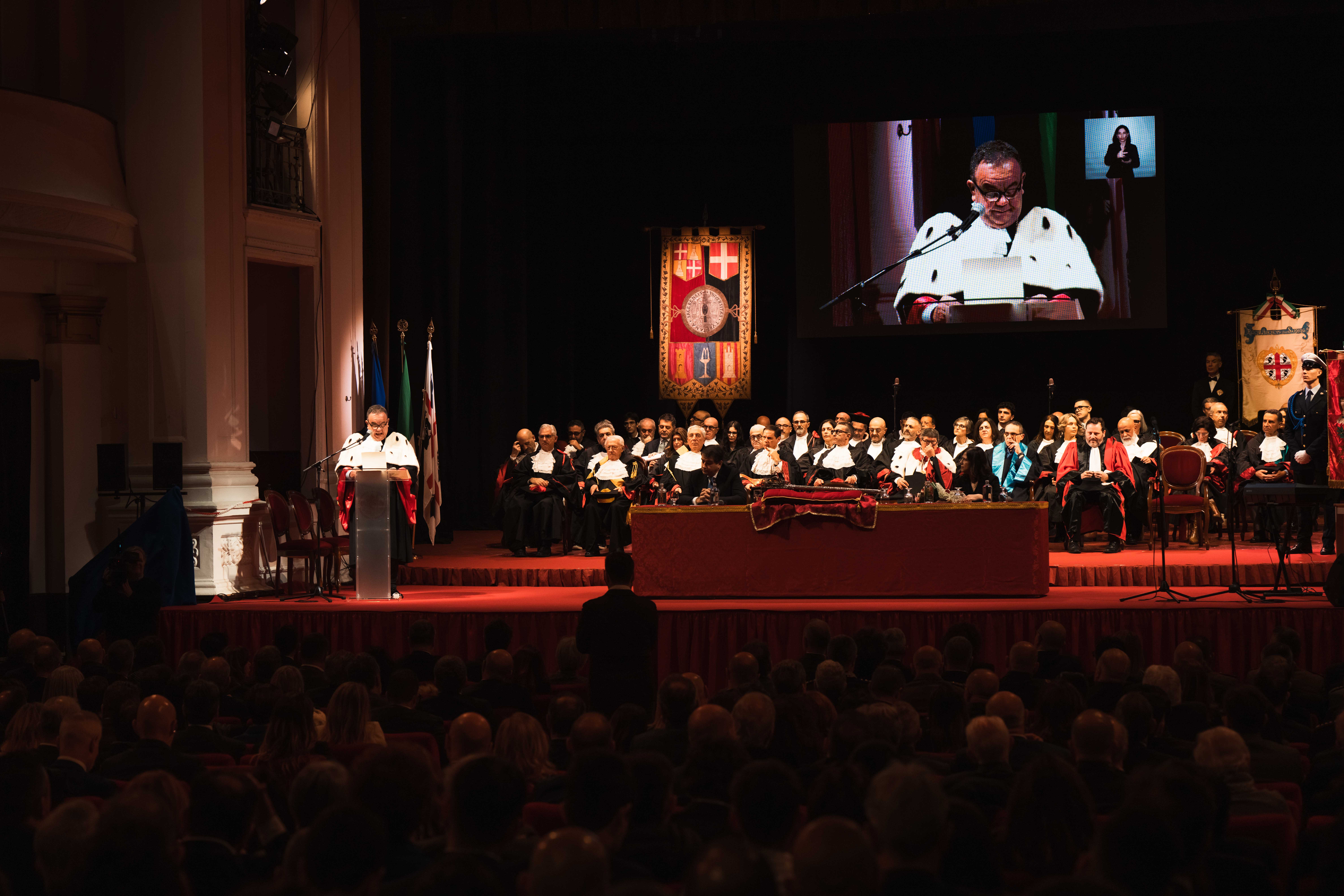 Momenti dell'Inaugurazione del 464° Anno Accademico