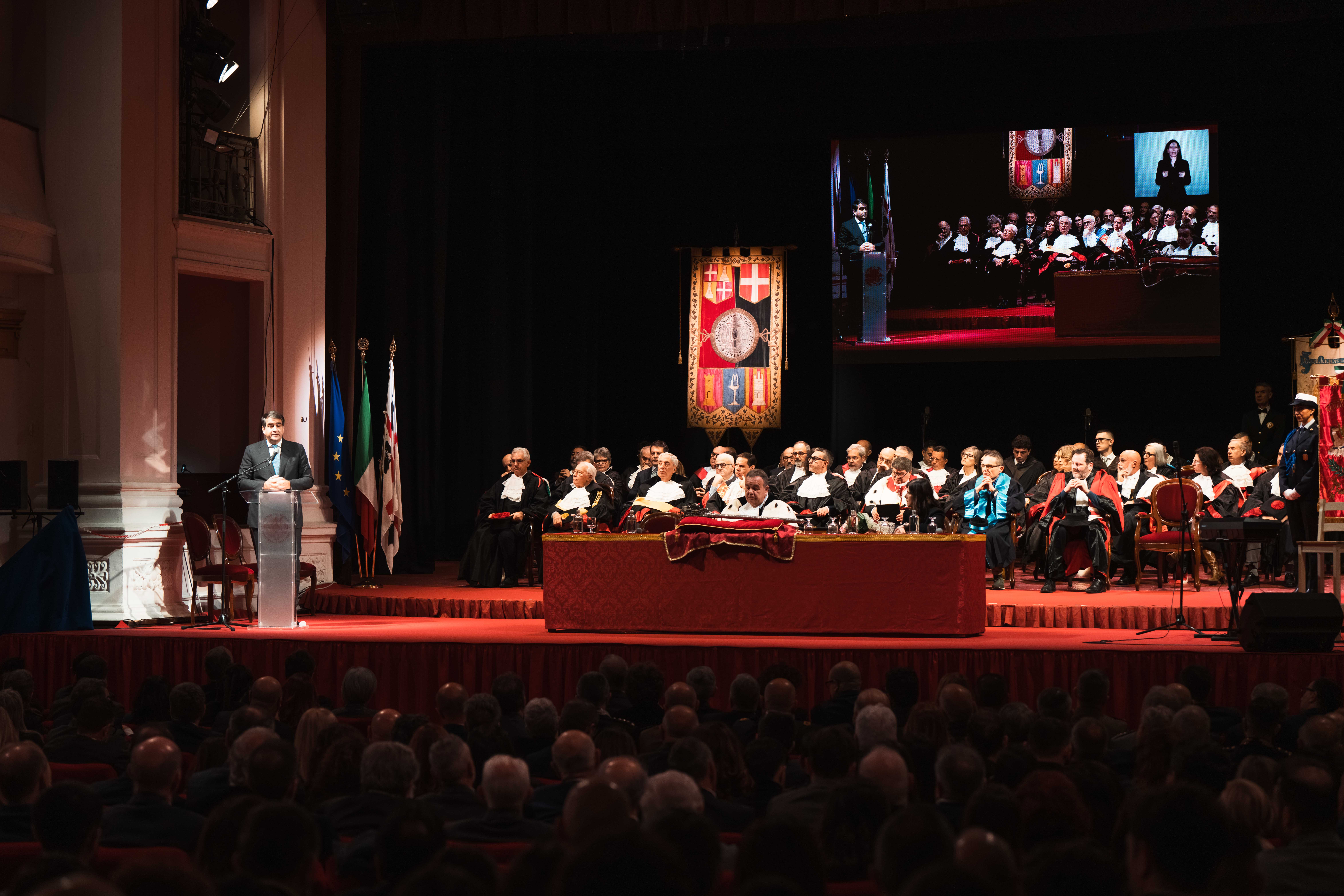 Momenti dell'Inaugurazione del 464° Anno Accademico