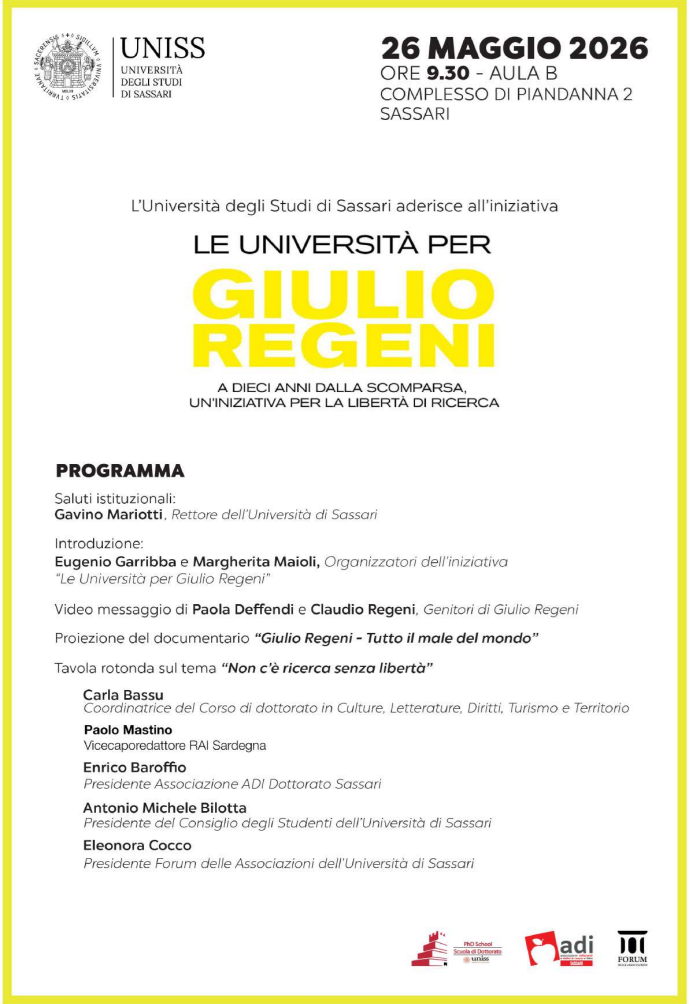 Università per Giulio_Uniss