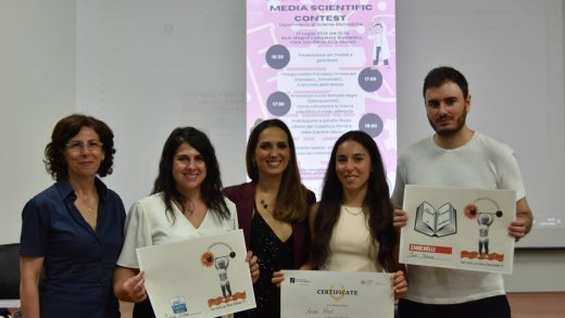 Contest divulgazione scientifica dipartimento Scienze biomediche Uniss_finaliste e finalisti