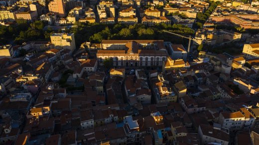 Il palazzo dell'Università di Sassari_Foto di Antonio Varcasia