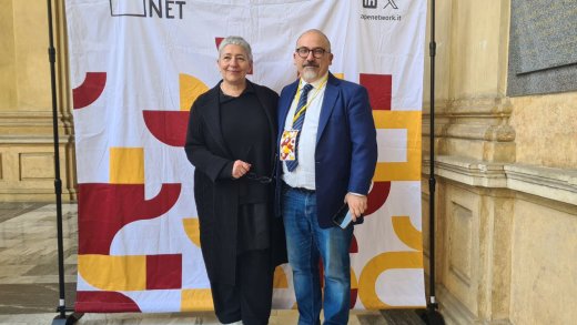 Giulia Carluccio (Unito) e Pier Andrea Serra (Uniss)_APEnet