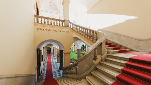Interni del palazzo dell'Università di Sassari