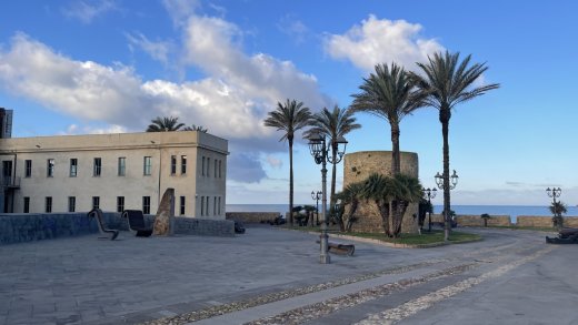 Il complesso di Santa Chiara, una delle sedi del Dipartimento di Architettura, Design e Urbanistica Uniss