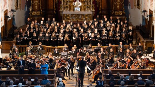 Il concerto in Germania nel 2024_con il coro dell'Università di Sassari