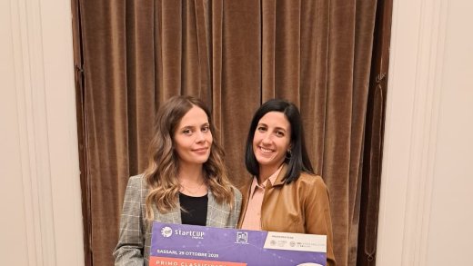 Purple peach vincitrici Start Cup Sardegna 2025_Maria Vittoria Piras e Martina Lavra