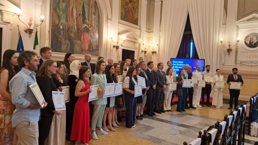 Giornata Dottorato Uniss 2026_28 neodottori e neodottoresse dei cicli 36, 37 e 38