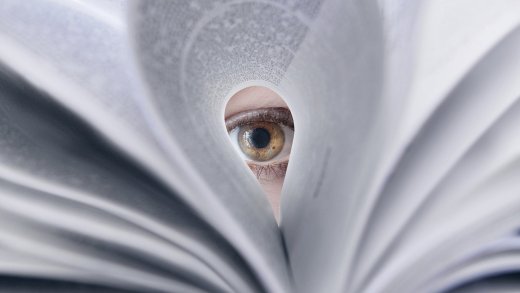 Occhio nel libro