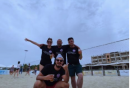 Studenti in spiaggia