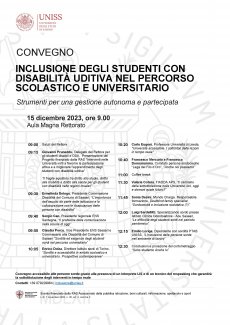 Locandina e programma