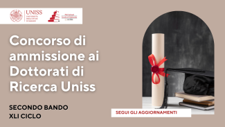 secondo bando per l'ammissione al 41° ciclo di dottorato