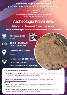 Locandina archeologia preventiva