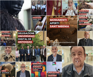 Foto del social wall uniss