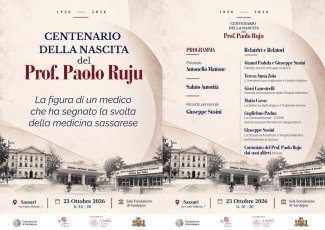 Centenario della nascita del professor Paolo Ruju_Locandina e programma