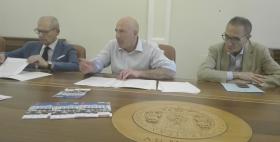 Conferenzat stampa Laurea in piazza 2018: da sx Roberto Furesi, Massimo Carpinelli e Guido Croci Conferenzat stampa Laurea in piazza 2018: da sx Roberto Furesi, Massimo Carpinelli e Guido Croci