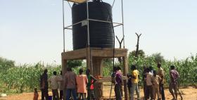 Stazione per la fornitura di acqua in Burkina Faso (progetto di cooperazione dell'Università di Sassari) Stazione per la fornitura di acqua in Burkina Faso (progetto di cooperazione dell'Università di Sassari)