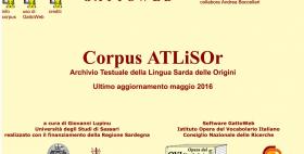 ATLiSOr_Archivio Testuale della Lingua Sarda delle Origini_Università di Sassari ATLiSOr_Archivio Testuale della Lingua Sarda delle Origini_Università di Sassari