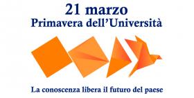 21 marzo Primavera dell'Università_Logo CRUI 21 marzo Primavera dell'Università_Logo CRUI