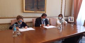 Carmela Pace, Gavino Mariotti e Maria Grazia Sanna