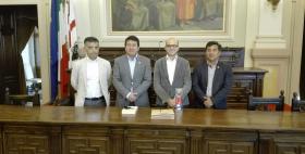 Università di Sassari e Università di Chachapoya_Firma dell'accordo in aula magna Università di Sassari e Università di Chachapoya_Firma dell'accordo in aula magna