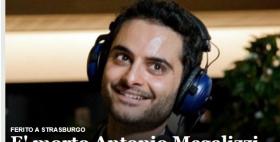 Antonio Megalizzi_Home page dei sito Ansa.it Antonio Megalizzi_Home page dei sito Ansa.it