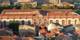 Il palazzo centrale dell'Università di Sassari visto dall'alto Il palazzo centrale dell'Università di Sassari visto dall'alto