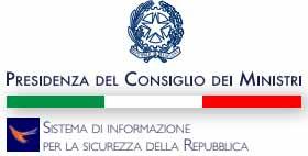 Logo Consiglio dei Ministri - DIS Logo Consiglio dei Ministri - DIS