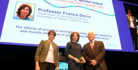 Franca Deriu, Università di Sassari, premiata al GMSI Award Ceremony_Berlino 9 ottobre 2018 Franca Deriu, Università di Sassari, premiata al GMSI Award Ceremony_Berlino 9 ottobre 2018