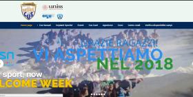 Home page del nuovo sito web del Cus Sassari Home page del nuovo sito web del Cus Sassari