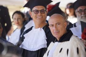 foto Carpinelli Manzoni Carpinelli e Manzoni a Laurea in Piazza 2019