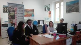 Ragazzi in ASL all'orientamento studenti